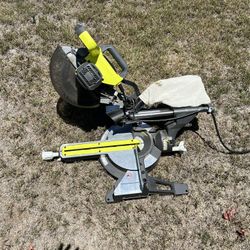 10 Inch Ryobi Miter Saw