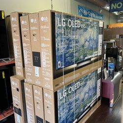 77 INCH LG OLED C2 EVO SMART 4k TVS BRAND NEW