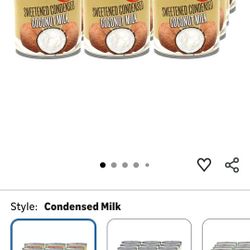 Iberia Condensed Coconut Milk 12 Cans