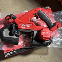 Milwaukee Fuel Band Saw Compact Tool Only New Nuevo 