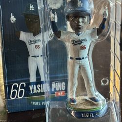 66 YASIEL PUIG Bobblehead Los Dodgers 