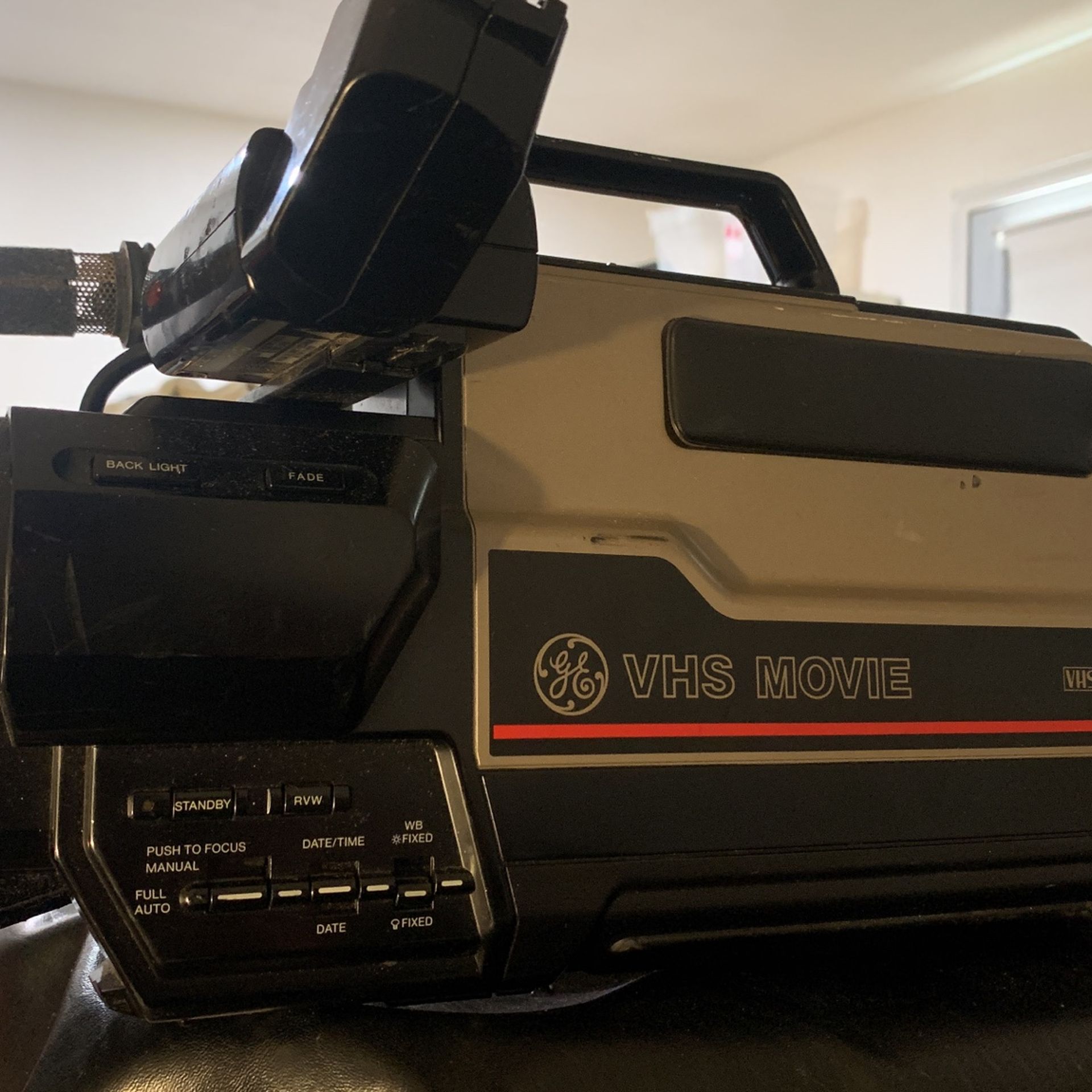 GE Vintage 1980’s VHS Camera/VCR player