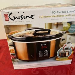 Electric Slow Cooker 
