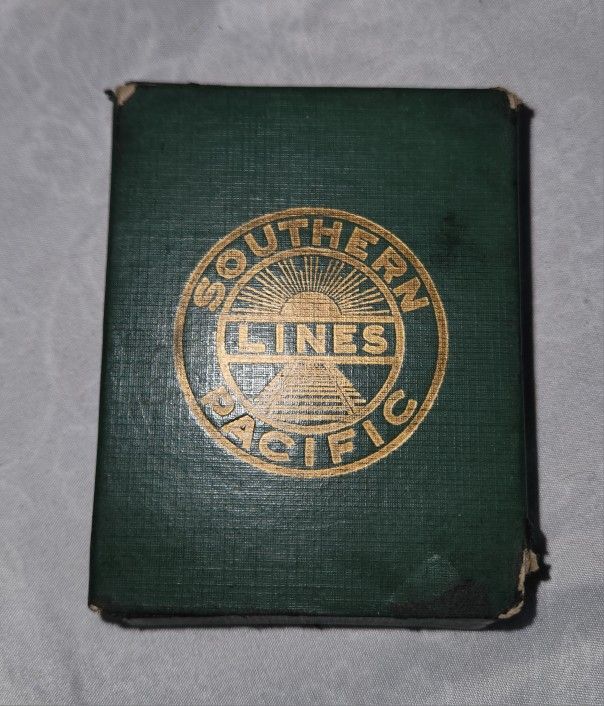 Vintage Southern Pacific Lines Railroad Playing Cards