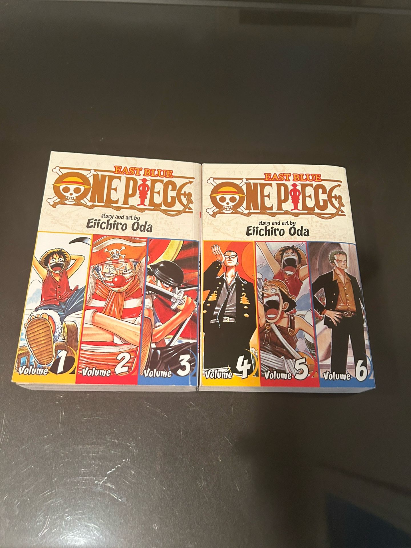 One Piece Manga 1-6 