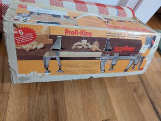 ZYLISS PROFI-KING w/ BOX Clamping System BENCH VISE Made In Switzerland