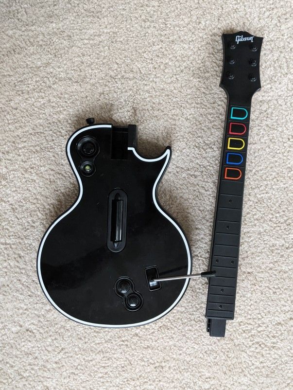 Xbox 360 Guitar Hero Gibson Les Paul Guitar Wireless RedOctane 95123.805