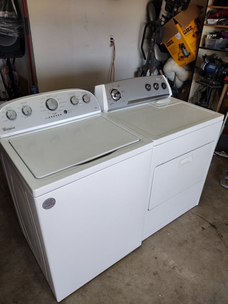 Whirlpool Washer And Electric Dryer Large Capacity