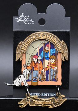 Disney DLR Pirates of the Caribbean Memorable Scenes Jail Scene LE 3500 Pin (C9)