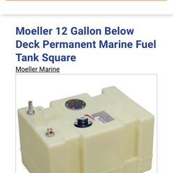 Marine 12 Gallon Fuel Tank New 