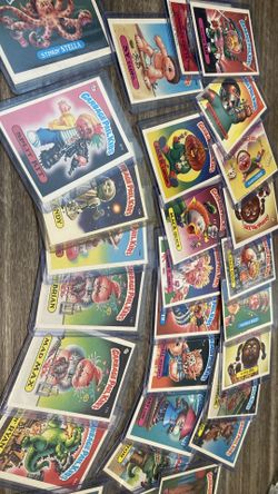 Garbage Pail Kids 1985,1986 and 1987
