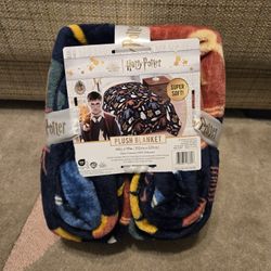 Harry Potter Blanket Plush Soft Cozy 60" X 90"
