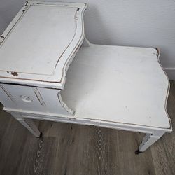 2 End Antique Tables 