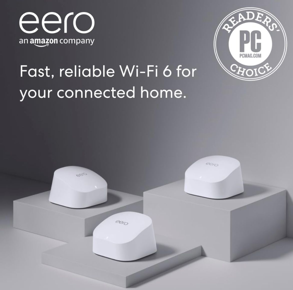eero 6. Dual Band Mesh WiFi System 