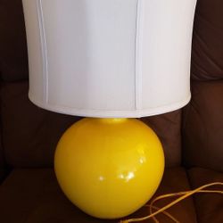 Cute sunshine yellow lamp large yellow lamp