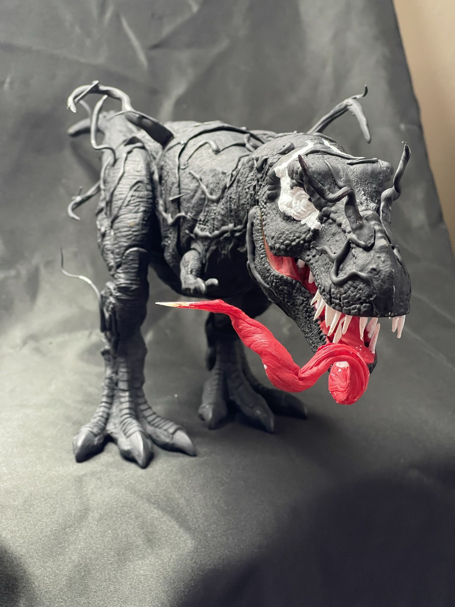 Venomosaurus ( Venom ) Custom Trex