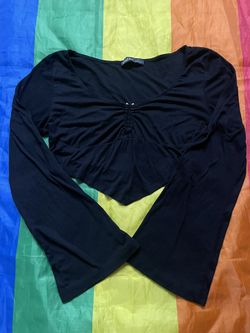 Long Sleeve Crop Top