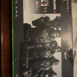 Xbox one X one terabyte gears, war edition