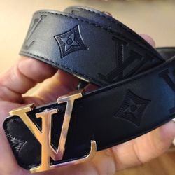LV Belt.. New With New 24k Buckle 