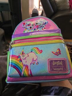Loungefly x Lisa Frank Mini Backpack