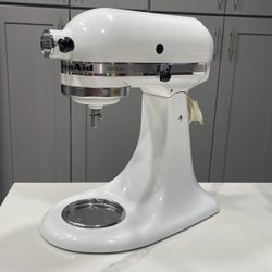 KitchenAid Artisan Stand Mixer White KSM150PSWH 325W Tilt-Head Base Only USA