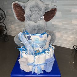 Baby Diaper Cakes And Baby Baskets