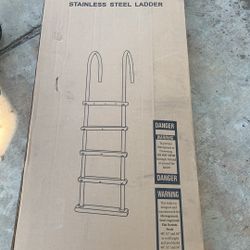 Stainless Steel Ladder NEW in Box