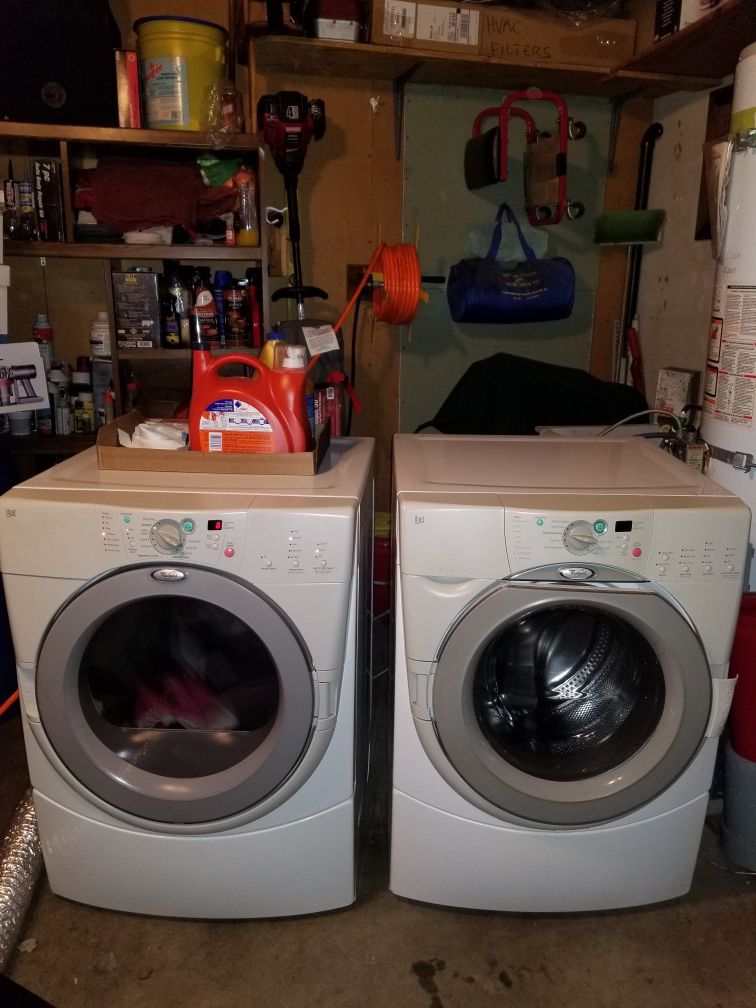 Whirlpool Duet Washer and Dryer set.