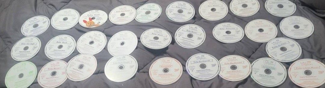 Huge Lot of Baby Einstein DVDs