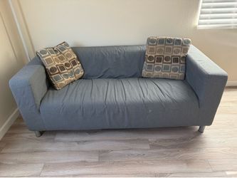 IKEA grey sofa
