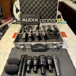 Audix DP7 Mic Set + Case, Clips, Cables !!!