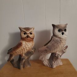 Owl Planter Vase Statue (View All Photos)