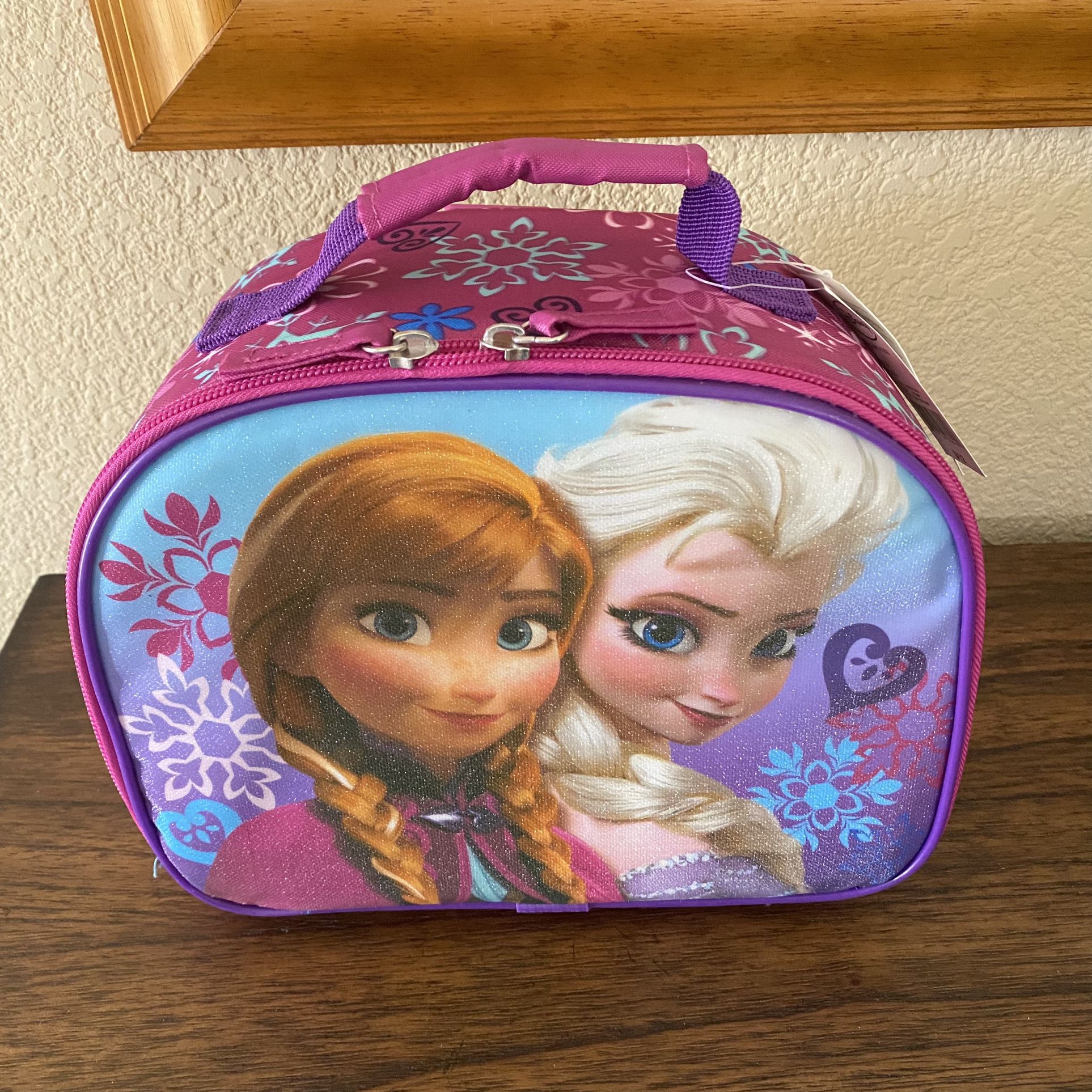 Disney Frozen Elsa & Anna Insulated Lunch Box, NWT