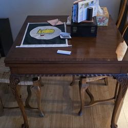 Antique Table And Chairs