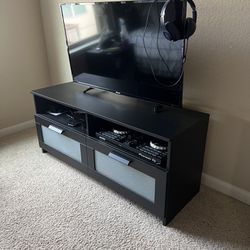 TV unit stand black