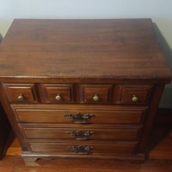Small Wooden Dresser, 1 Of 2