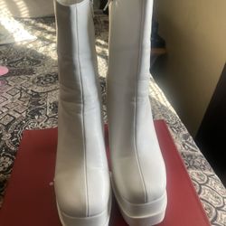 White Women's Boots