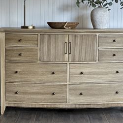 Because Fluted Pottery Barn Inspired Dresser