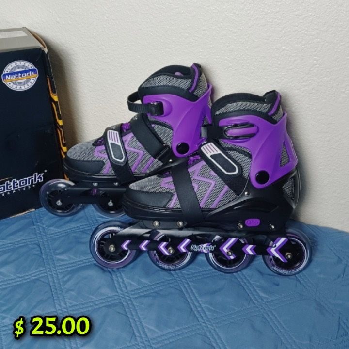 Inline Skates Black/ Purple
