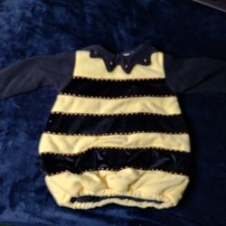 Pottery Barn Kids Flecee Bee Costume Size 2T - 3T