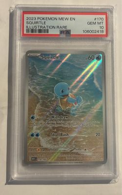 Squirtle 170/165 PSA 10