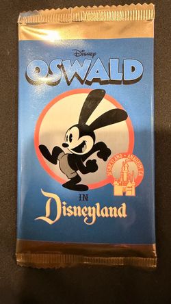 D23 2026 Oswald Disneyland Sealed Trading Card Pack