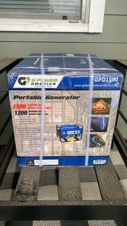 G Power America Generator 1500 watts