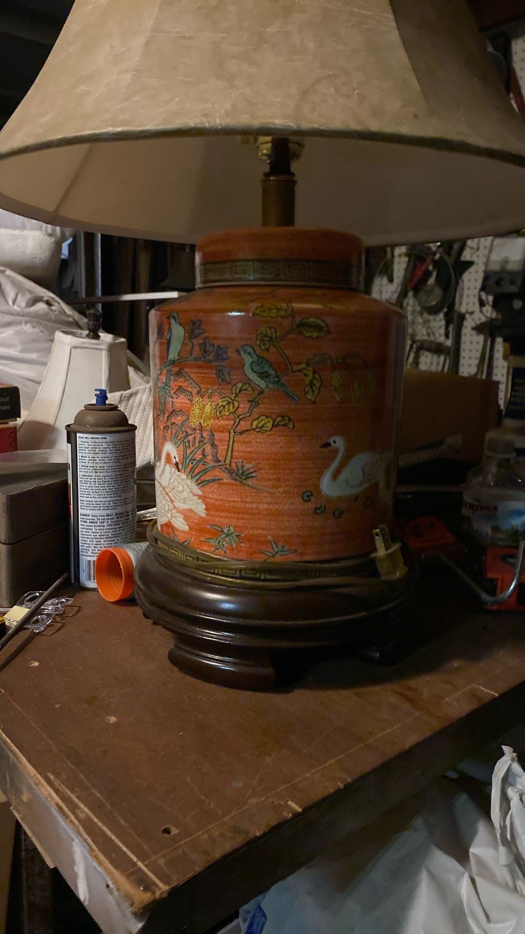 Large Chinese Porcelain Lamp
