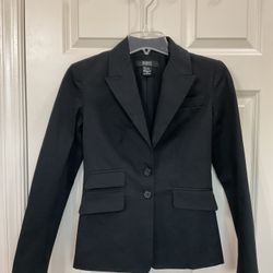 BODY By Victoria Black Suit Jacket. Size: 0.