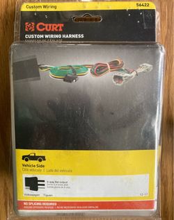 CURT 56422 Vehicle-Side Custom 4-Pin Trailer Wiring Harness,