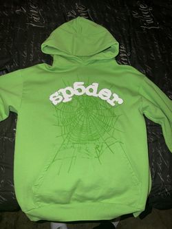 Sp5der Hoodie Slime Green