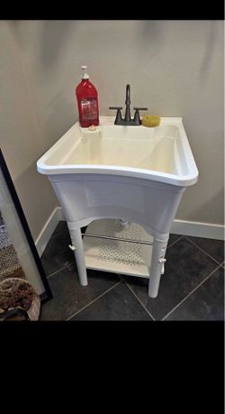 Glacier Bay Utility Sink Laundry Sink