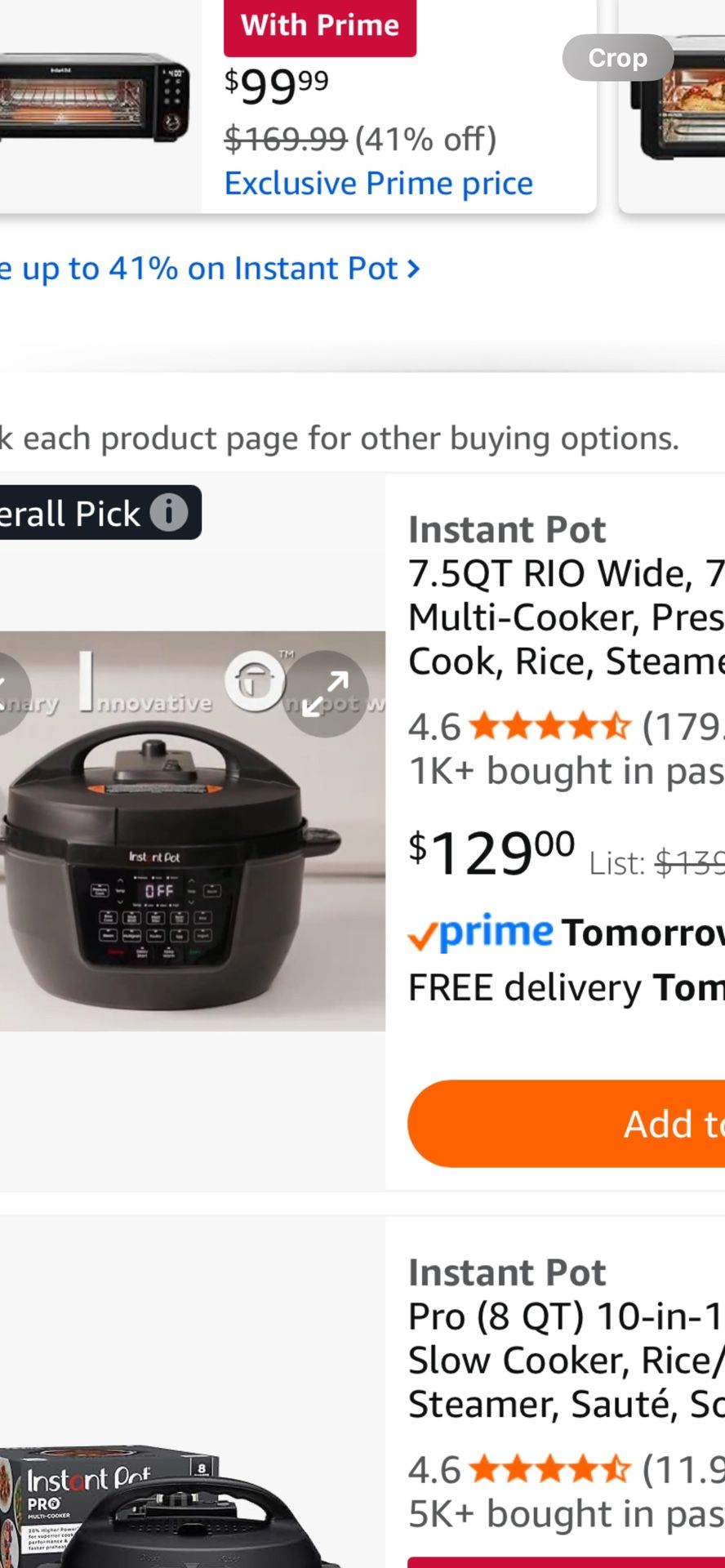 Brand New Instant Pot