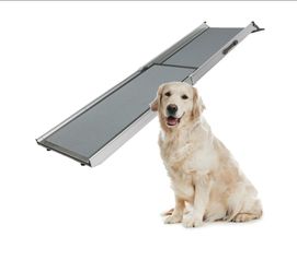 New - Compact Telescoping Dog Ramp